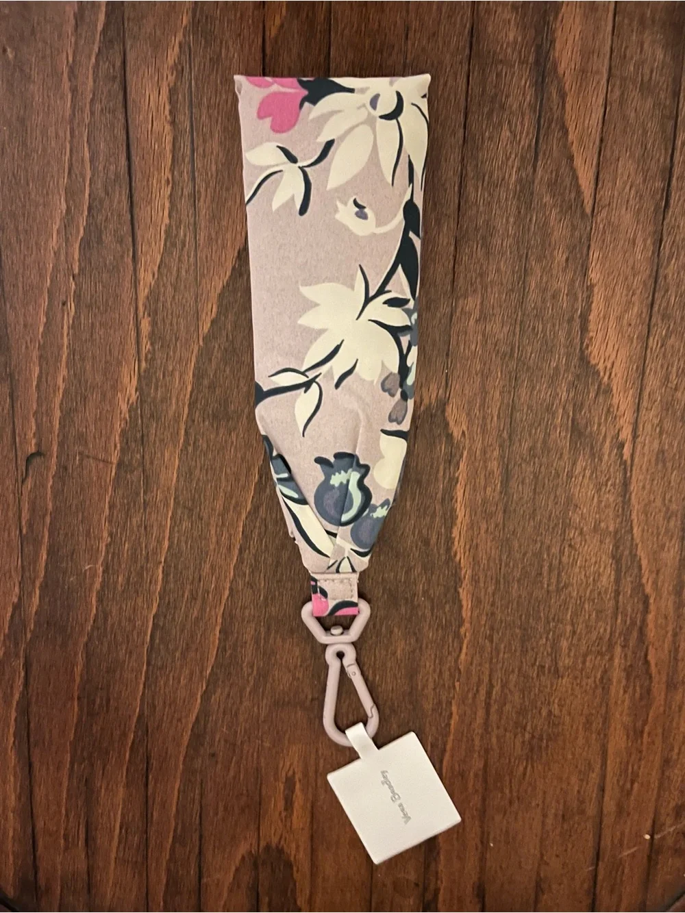 Vera Bradley wristlet strap keychain